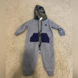 Carters 6m fleece bodysuit